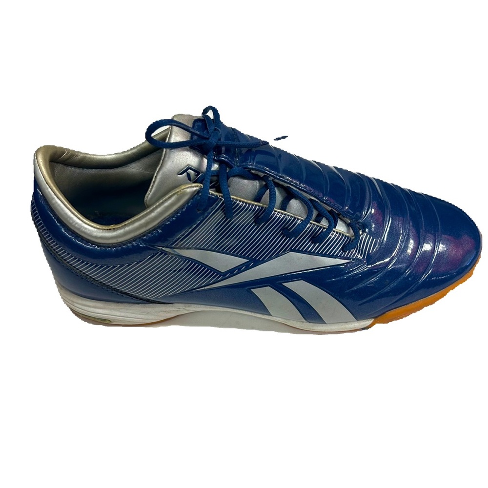 REEBOK CHIVAS MEN SOCCER SHOES SORINT FIT BLUE AND GRAY COLOUR SIZE 9